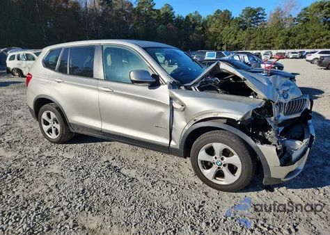2011 BMW X3 xDrive28I z USA, uszkodzony, nr VIN 5UXWX5C55BLW14231